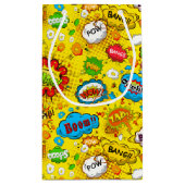 Comic Book Gift Bags Kleine Geschenktüte (Rückseite)