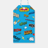 Comic Book Gift Tags Geschenkanhänger (Rückseite)