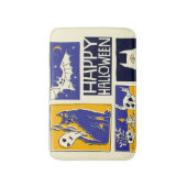 Comic Book Halloween Illustration Badematte (Vorderseite Vertikal)