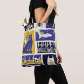 Comic Book Halloween Illustration Tasche (Von Nahem)