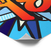 Comic Book HAPPY 18. Poster (Ecke)