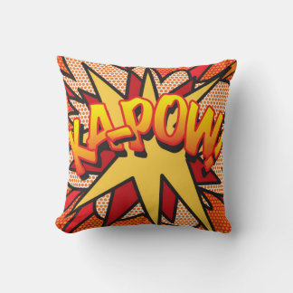 Comic Book KA-POW Kissen