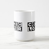 Comic-Book-Liebhaber-Kühnes-Design Kaffeetasse (Mittel)