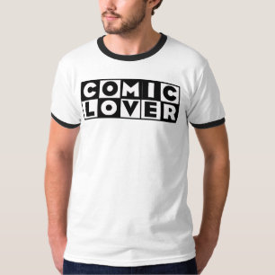 Comic-Book-Liebhaber-Kühnes-Design T-Shirt