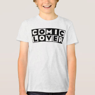 Comic-Book-Liebhaber-Kühnes-Design Tri-Blend Shirt
