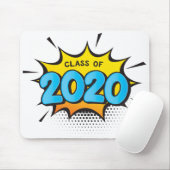 COMIC BOOK Moderne Typografie Retroklasse 2020 Mousepad (Mit Mouse)