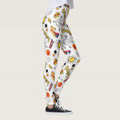 Comic-Book-Muster  Leggings (Rechts)