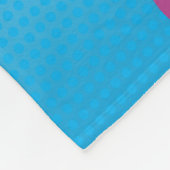 Comic Book Pop Art Bang Custom Fleecedecke (Ecke)