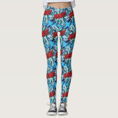 Comic Book Pop Art BANG Leggings (Vorderseite)