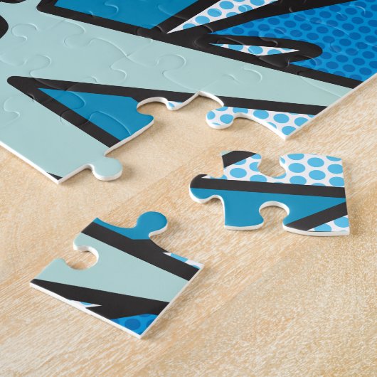 Comic Book Pop Art BANG Puzzle (Seite)