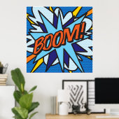 Comic Book Pop Art Collection Poster (Heimbüro)