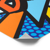 Comic Book Pop Art Collection Poster (Ecke)