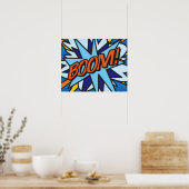 Comic Book Pop Art Collection Poster (Küche)
