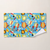 Comic Book Pop Art Handtuch Set (Handtuch)