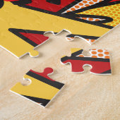 Comic Book Pop Art KA-POW Puzzle (Seite)