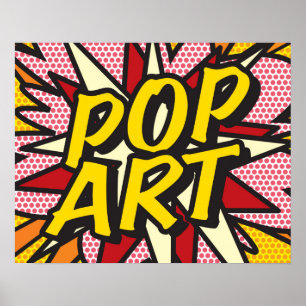 Comic-Book-POP-ART Poster