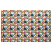 Comic Book Pop Art Retro Cartoon Muster Stoff (Fat Quarter (45,7 x 55,9 cm))