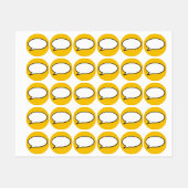 Comic Book Pop Art Speech Blase Etiketten (Blatt)