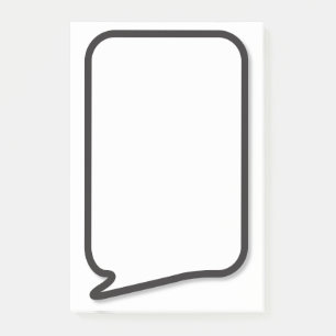 Comic Book Pop Art Speech Blase Post-it Klebezettel