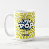Comic Book Pop Art SUPER POP! Fun Pun Mug Kaffeetasse (Links)