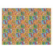 Comic Book Pop Art Superheld Tischdecke (Vorderseite (Horizontal))