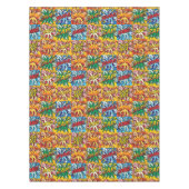 Comic Book Pop Art Superheld Tischdecke (Vorderseite)
