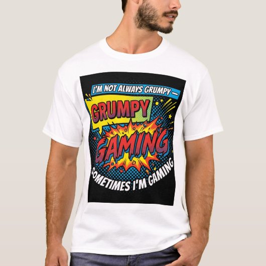 Comic Book Pop Art T-Shirt (Vorderseite)