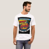 Comic Book Pop Art T-Shirt (Vorne ganz)