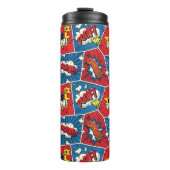 Comic Book Pop Art Thermal Tumbler Thermosbecher (Vorderseite)