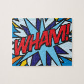 Comic Book Pop Art WHA Puzzle (Horizontal)