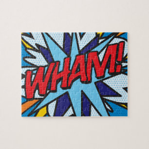 Comic Book Pop Art WHA Puzzle