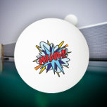 Comic Book Pop Art WHAM BANG Tischtennisball<br><div class="desc">COMIC BUCH POP ART WHAM BANG. Cool,  trendig und lustig,  Pop Art Tischtennisball entwickelt,  um eine Wanne,  Knall,  zap in jedermanns Spiel. Personalisieren,  anpassen,  machen Sie es zu Ihrem eigenen Comic Book Pop Art Art Art-Weise! Ein tolles Geschenk für Sie,  Ihre Freunde oder Ihre Familie. Entwickelt von Thisisnotme©</div>