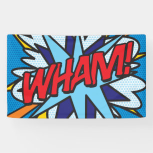 Comic Book Pop Art WUMM! Banner