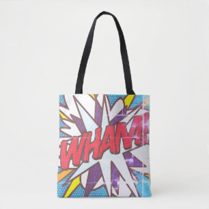 Comic Book Pop Art WUMM! PENG! Retro Tasche
