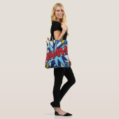 Comic-Book-Pop-Art WUMS! PENG! Tasche (Am Model)