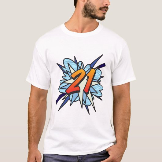 Comic Book Pop Artikel 21 T-Shirt (Vorderseite)