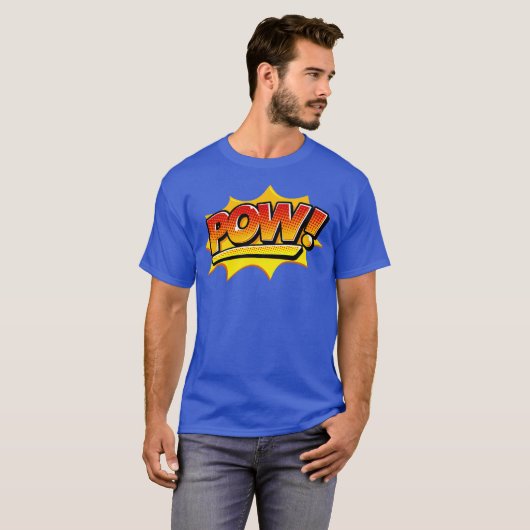 Comic Book POW! Burst T-Shirt (Vorne ganz)