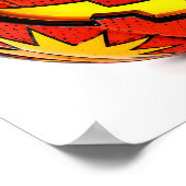 Comic Book Pow Kürbis II. Poster (Ecke)