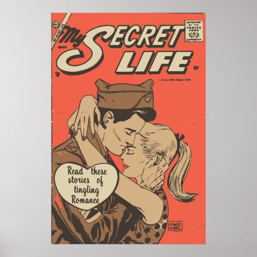 Comic Book Romance My Secret Life 22 Poster (Vorne)