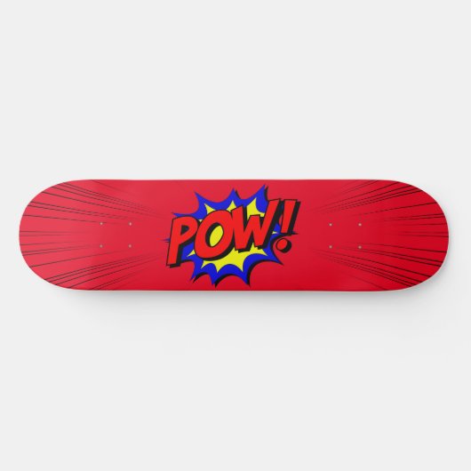 Comic Book Skateboard Deck (Horizontal)