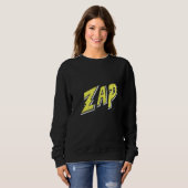 Comic Book Sound Effect Whap Action Blase Sweatshirt (Vorne ganz)