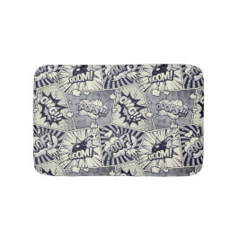 Comic Book Speech Bubble Bath Mat Badematte