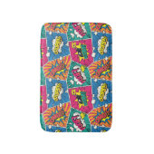 Comic Book Speech Bubble Bath Mat Badematte (Vorderseite Vertikal)
