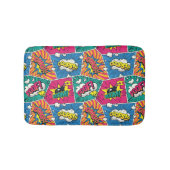 Comic Book Speech Bubble Bath Mat Badematte (Vorderseite)