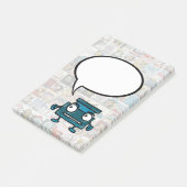 Comic Book Speech Bubble My Message Post-it-Notize Post-it Klebezettel (angewinkelt)