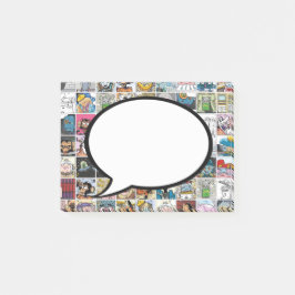 Comic Book Speech Bubble My Message Post-it-Notize Post-it Klebezettel
