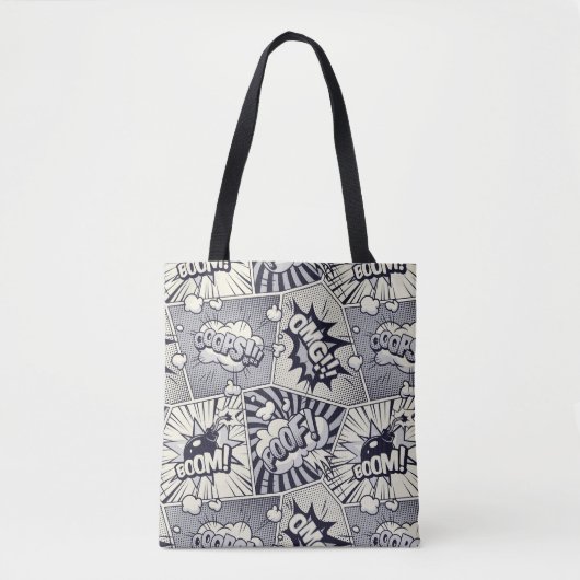 Comic Book Speech Buble Tasche (Vorderseite)