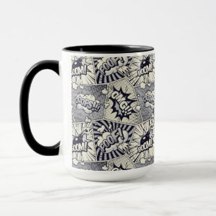 Comic Book Speech Buble Tasse