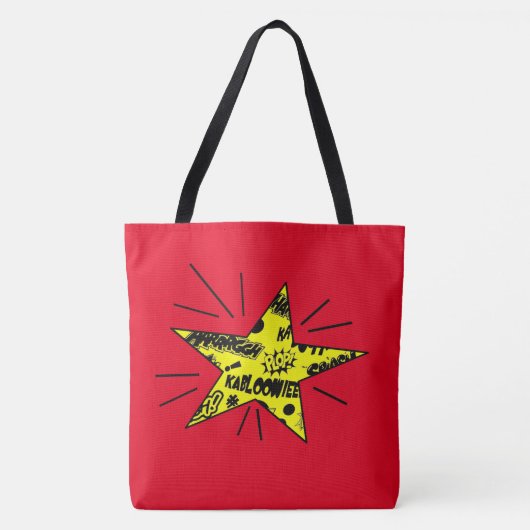 Comic Book Star Tasche (Vorderseite)