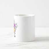 Comic-Book-Stil Super-Daddy personalisierter Name Kaffeetasse (Mittel)